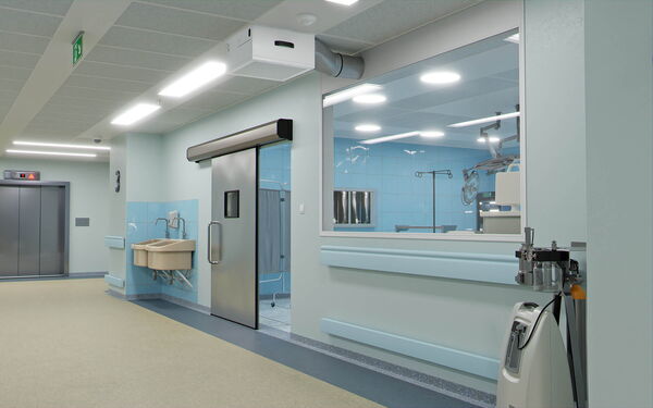 ISO 520 for positive pressure room