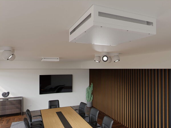 PRO 600 ceiling mounted in conference room